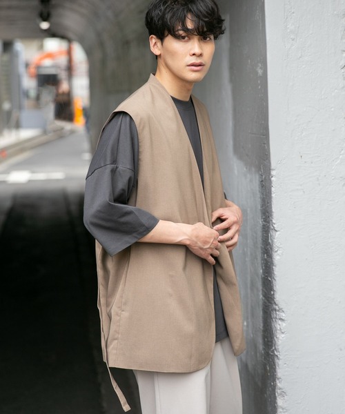 LOWRYS FARM（ローリーズファーム）の「ドライトロテープジレ　296005（ベスト・メンズ・ブラック/ブラウン/グレー・MEDIUM/LARGE）」の17枚目の写真