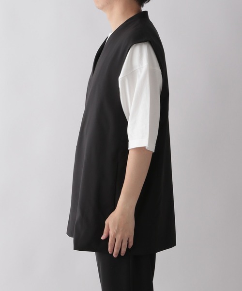 LOWRYS FARM（ローリーズファーム）の「ドライトロテープジレ　296005（ベスト・メンズ・ブラック/ブラウン/グレー・MEDIUM/LARGE）」の18枚目の写真