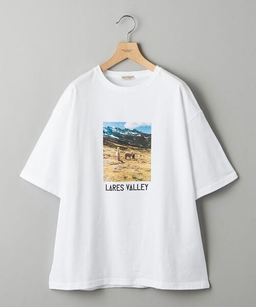 TRANSIT(トランジット)の「【別注】 <TRANSIT> LARES VALLEY TEE/Tシャツ(Tシャツ/カットソー・メンズ・ホワイト・M/L/XL)」の1枚目の写真