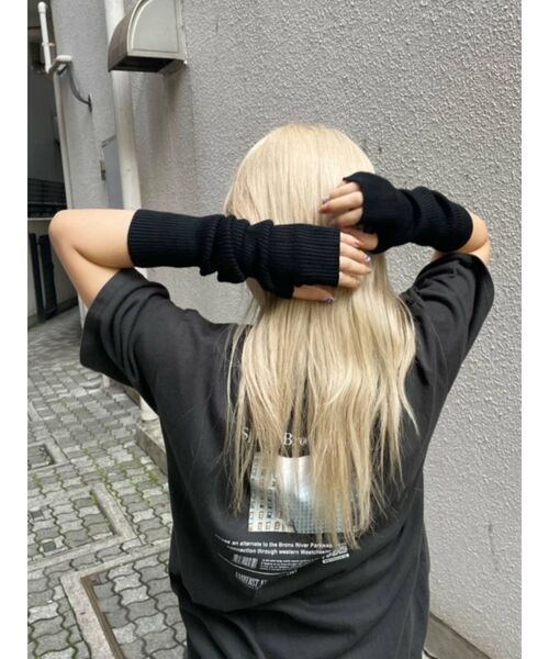 EMODA（エモダ）の「アームウォーマー（アームカバー・レディース・ブラック・FREE）」の4枚目の写真