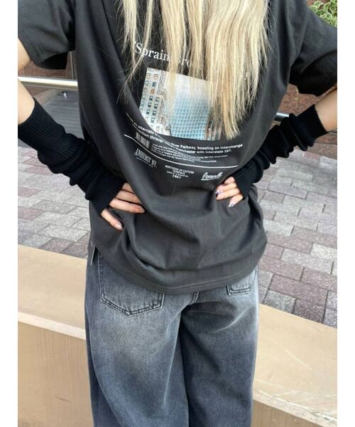 EMODA（エモダ）の「アームウォーマー（アームカバー・レディース・ブラック・FREE）」の2枚目の写真