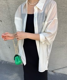 SHENERY | シアーオーバーシャツ(シャツ/ブラウス)