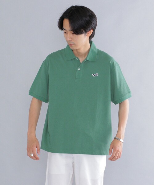 ニコアンド スタッフプロデュース ワッペンシャツジャケット 迷彩 カモフラ COMME des GARCONS 17AW シャツ 長袖 ストライプ 迷彩 カモフラ
