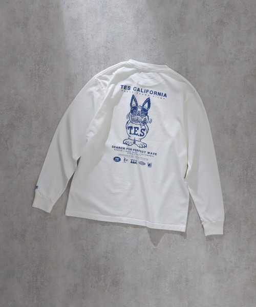 The Endless Summer(エンドレスサマー)の「TES FILM POSTER LONG SLEEVE T-SHIRT / ロンT(Tシャツ/カットソー・メンズ・ブルー/レッド/イエロー/グリーン・MEDIUM/X-LARGE/LARGE/SMALL)」の7枚目の写真