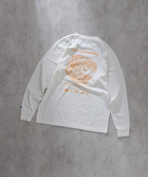 The Endless Summer(エンドレスサマー)の「TES FILM POSTER LONG SLEEVE T-SHIRT / ロンT(Tシャツ/カットソー・メンズ・ブルー/レッド/イエロー/グリーン・MEDIUM/X-LARGE/LARGE/SMALL)」の15枚目の写真
