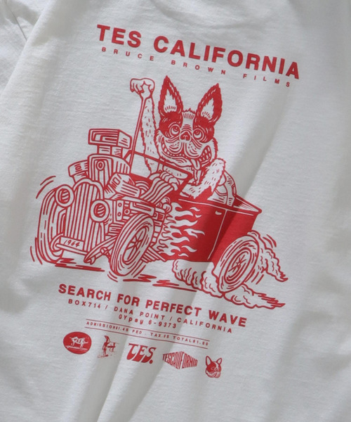 The Endless Summer(エンドレスサマー)の「TES FILM POSTER LONG SLEEVE T-SHIRT / ロンT(Tシャツ/カットソー・メンズ・ブルー/レッド/イエロー/グリーン・MEDIUM/X-LARGE/LARGE/SMALL)」の20枚目の写真
