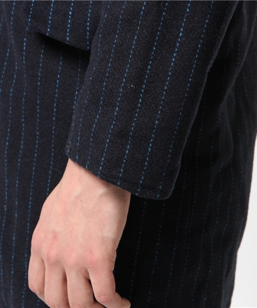 OUTLET(アウトレット)の「【WHO'S WHO gallery】ウールコンコクーンコート(その他アウター・メンズ・チャコールグレー/ダークブルー/ダークグレー/ネイビー/その他1・MEDIUM)」の15枚目の写真