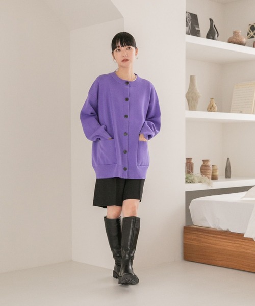 LOWRYS FARM（ローリーズファーム）の「メランジツイルショートパンツ　344654（その他パンツ・レディース・ブラック/ブラウン/アイボリー・FREE）」の22枚目の写真