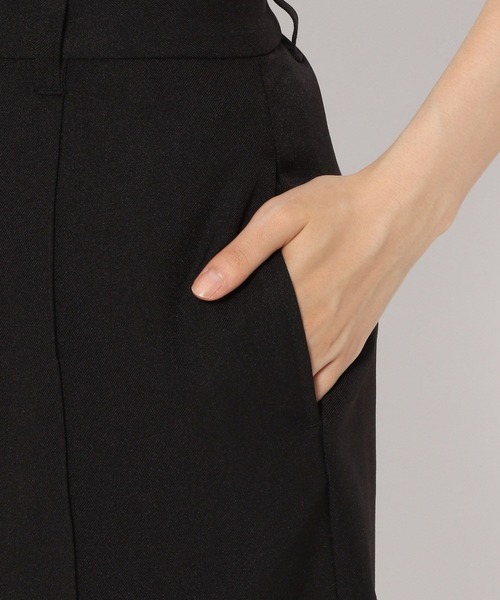 LOWRYS FARM（ローリーズファーム）の「メランジツイルショートパンツ　344654（その他パンツ・レディース・ブラック/ブラウン/アイボリー・FREE）」の15枚目の写真