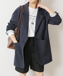 Spick & Span | アウトポケットロングジャケット(テーラードジャケット)