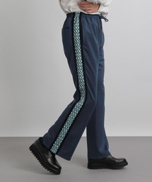 HARE | 【SETUP対応】ジャガードベロアスリムトラックパンツ(HARE)(その他パンツ)