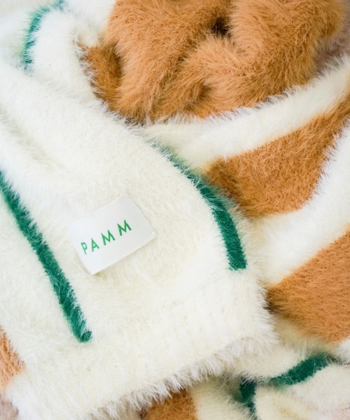 PAMM(パム)の「知性のストライプカーディガン(ニット/セーター・レディース・ホワイト系その他・FREE)」の8枚目の写真