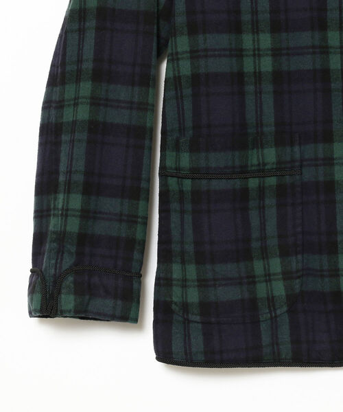 BEAMS PLUS（ビームスプラス）の「BEAMS PLUS / フランネル 1ボタン スモーキング ジャケット（その他アウター・メンズ・その他・SMALL/MEDIUM/LARGE/X-LARGE）」の6枚目の写真