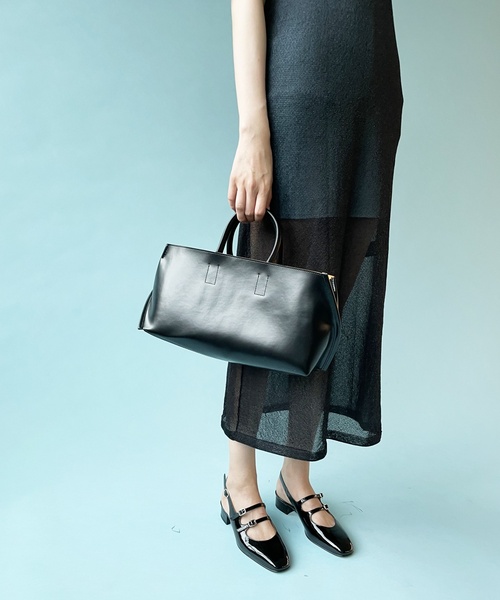 Courtney Orla（コートニーオーラ）の「【Courtney Orla/コートニーオーラ】SLOPE WIDE TOTEs（ショルダーバッグ・レディース・ブラック・FREE）」の11枚目の写真
