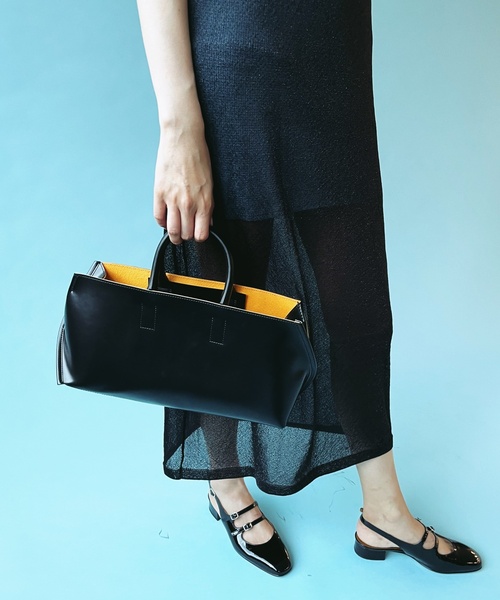 Courtney Orla（コートニーオーラ）の「【Courtney Orla/コートニーオーラ】SLOPE WIDE TOTEs（ショルダーバッグ・レディース・ブラック・FREE）」の12枚目の写真