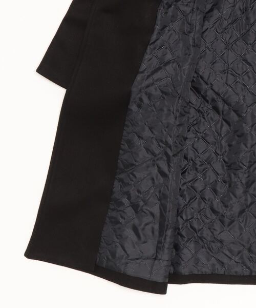 SETUP7（セットアップセブン）の「【SETUP7】メルトンダブルチェスターコートSCCH205（チェスターコート・レディース・ブラック/グレー・3/4）」の13枚目の写真