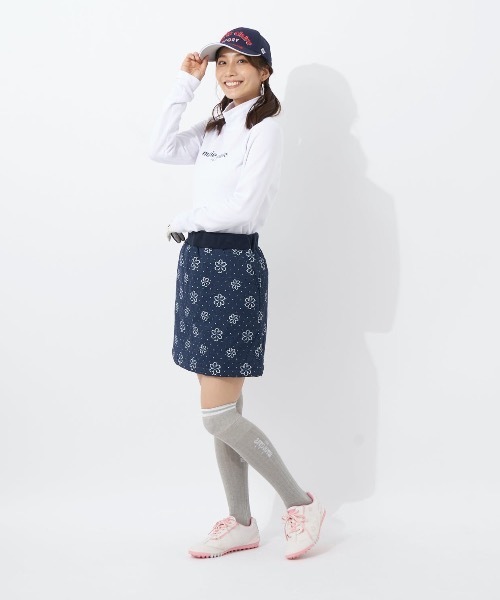 marie claire（マリ・クレール）の「【marie claire:マリ.クレール】中綿入りスカート（スカート・レディース・ネイビー/オフホワイト/ブルー・MEDIUM/LARGE/X-LARGE）」の15枚目の写真