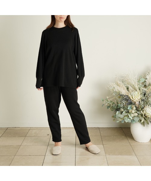 KID BLUE（キッドブルー）の「キッドブルー -22裏毛ココウール -長袖トップス -KRTN537 -kidblue（その他トップス・レディース・グレー/ブラック/ピンクベージュ・M）」の10枚目の写真