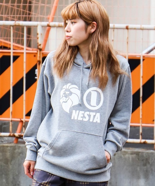 NESTA BRAND（ネスタブランド）の「JAPAN加工 スリーアイコン パーカー（パーカー・メンズ・ホワイト/ブラック/キナリ/杢グレー・M/L/XL/XXL）」の4枚目の写真