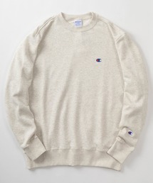 【Champion/チャンピオン】【USAコットン】クルーネック ワンポイント刺繍 ブランドロゴ スウェット/ 裏毛