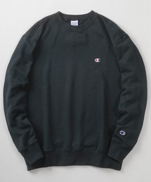 【Champion/チャンピオン】【USAコットン】クルーネック ワンポイント刺繍 ブランドロゴ スウェット/ 裏毛