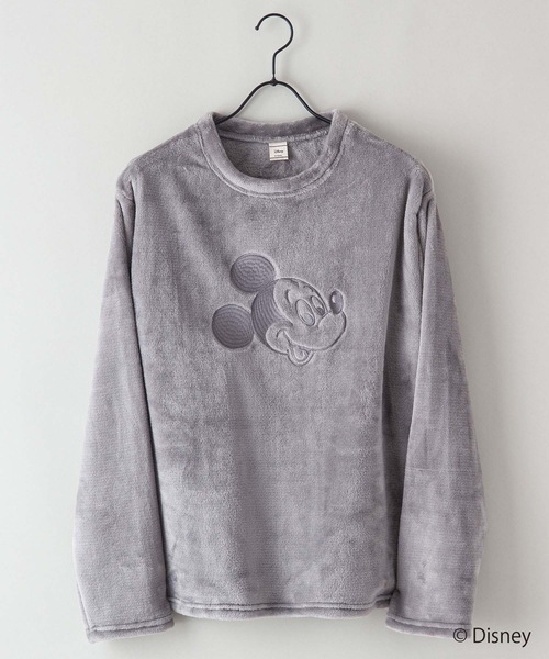 Disney（ディズニー）の「【DISNEY/ディズニ―】別注ボアルルームウェア　上下セット（ルームウェア/パジャマ・メンズ・チャコールグレー/ブラック/ホワイト/ベージュ/ブラック系その他/ベージュ系その他・MEDIUM/LARGE/X-LARGE）」の13枚目の写真