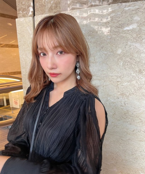 ANDGEEBEE（アンジービー）の「スリットスリーブワンピ（ワンピース・レディース・ベージュ/ブラック・MEDIUM）」の16枚目の写真