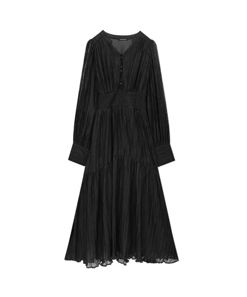 ANDGEEBEE（アンジービー）の「スリットスリーブワンピ（ワンピース・レディース・ベージュ/ブラック・MEDIUM）」の19枚目の写真