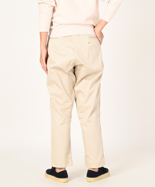 45R（フォーティファイブアール）の「ウエポンチノの908ポッポパンツ（チノパンツ・レディース・カーキ/サンドベージュ/ストーン・SMALL/MEDIUM）」の8枚目の写真