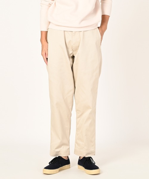 45R（フォーティファイブアール）の「ウエポンチノの908ポッポパンツ（チノパンツ・レディース・カーキ/サンドベージュ/ストーン・SMALL/MEDIUM）」の6枚目の写真