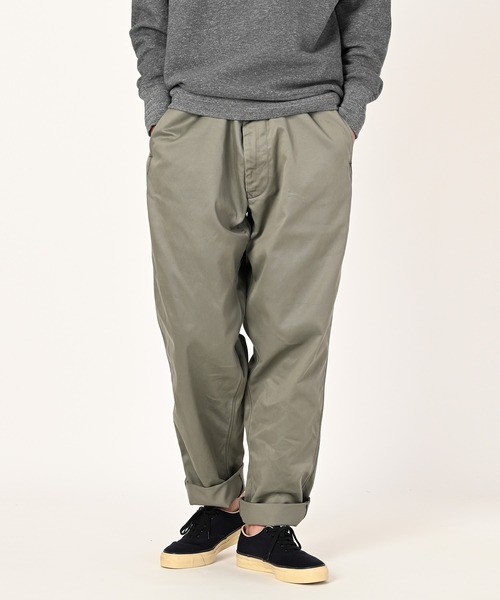 45R（フォーティファイブアール）の「ウエポンチノの908ポッポパンツ（チノパンツ・レディース・カーキ/サンドベージュ/ストーン・SMALL/MEDIUM）」の17枚目の写真