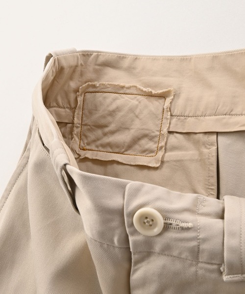 45R（フォーティファイブアール）の「ウエポンチノの908ポッポパンツ（チノパンツ・レディース・カーキ/サンドベージュ/ストーン・SMALL/MEDIUM）」の11枚目の写真