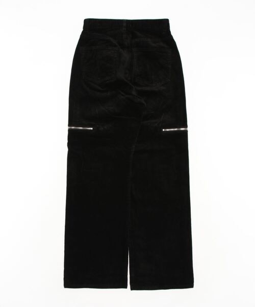 WHO'S WHO gallery（フーズフーギャラリー）の「ジップデザインコーデュロイパンツ（その他パンツ・レディース・ベージュ/ブラック/チャコールグレー/ブラウン・FREE）」の15枚目の写真