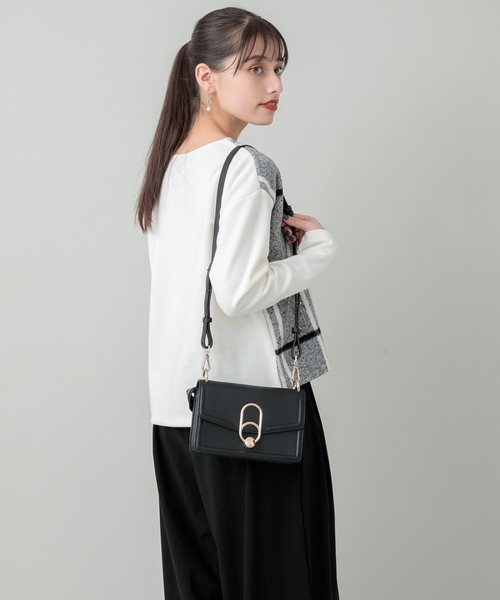 malla（マーラ）の「malla ニードルチェックイタリアプルオーバー（Tシャツ/カットソー・レディース・ホワイト/ブラック・FREE）」の18枚目の写真