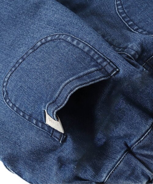 apres les cours（アプレレクール）の「スカラップポケットパンツ 10分丈（その他パンツ・キッズ・ブラウン/インディゴブルー/カーキ/ラベンダー/ピンク・80/90/100/110/120/130/140）」の15枚目の写真