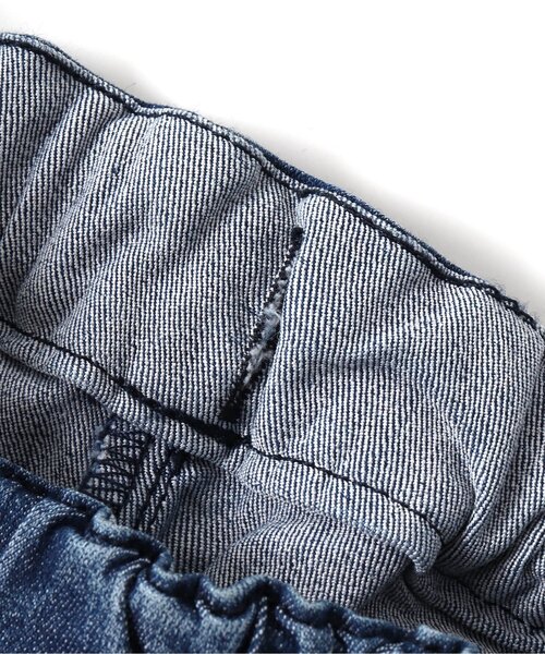 apres les cours（アプレレクール）の「スカラップポケットパンツ 10分丈（その他パンツ・キッズ・ブラウン/インディゴブルー/カーキ/ラベンダー/ピンク・80/90/100/110/120/130/140）」の16枚目の写真