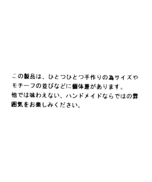 studio CLIP（スタディオクリップ）の「Aサークル刺繍ブローチ（ブローチ/コサージュ・レディース・ネイビー/アイボリー・FREE）」の4枚目の写真