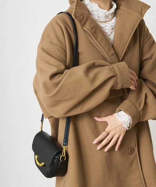 PUAL CE CIN（ピュアルセシン）の「レザーショルダーバッグ（ショルダーバッグ・レディース・ブラック・FREE）」の3枚目の写真