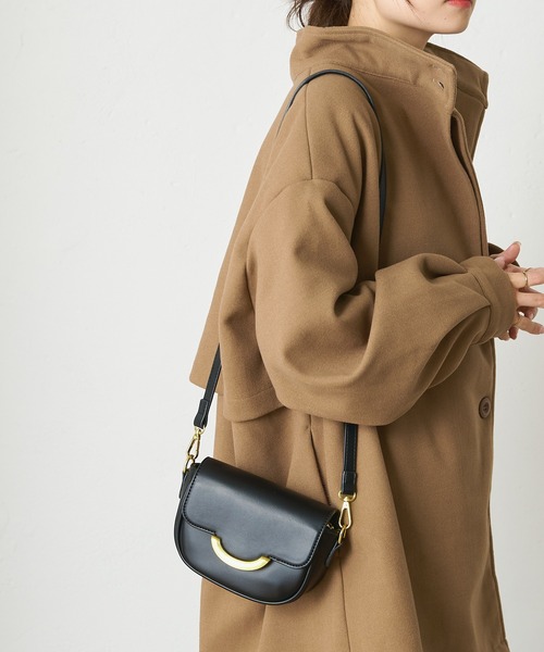 PUAL CE CIN（ピュアルセシン）の「レザーショルダーバッグ（ショルダーバッグ・レディース・ブラック・FREE）」の7枚目の写真