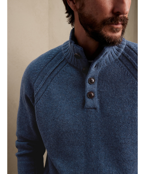 Banana Republic(バナナリパブリック)の「モックネック セーター(ニット/セーター・メンズ・ワイン/ライトブルー/グレー/カーキ・M/XL/L/S)」の6枚目の写真