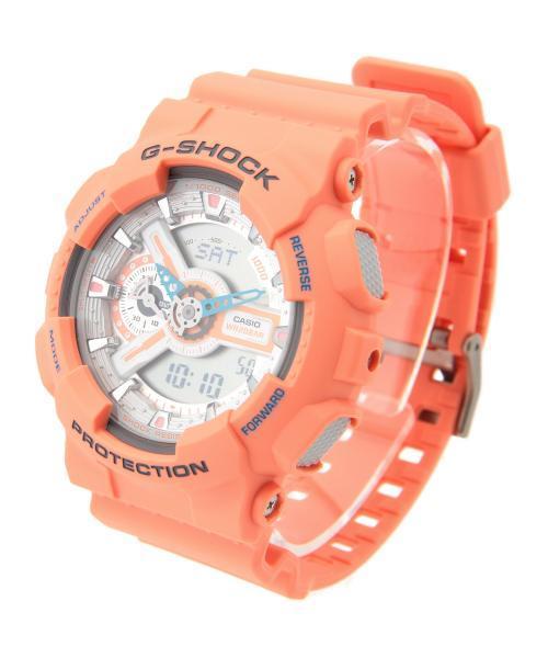 G-SHOCK（ジーショック）の「G-SHOCK / “GA110DN-4AJF”“GA110TR-7AJF”（アナログ腕時計・レディース・レッド系その他/ホワイト・ONE SIZE）」の3枚目の写真