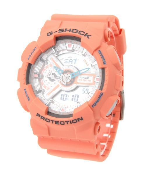G-SHOCK（ジーショック）の「G-SHOCK / “GA110DN-4AJF”“GA110TR-7AJF”（アナログ腕時計・レディース・レッド系その他/ホワイト・ONE SIZE）」の7枚目の写真