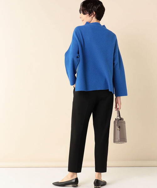 NOLLEY’S（ノーリーズ）の「ウォッシャブル微起毛イージースリムパンツ（その他パンツ・レディース・ベビーピンク/ブラック/グレー系その他/オフホワイト/ブルー/グレー系その他2・36/34/38）」の17枚目の写真