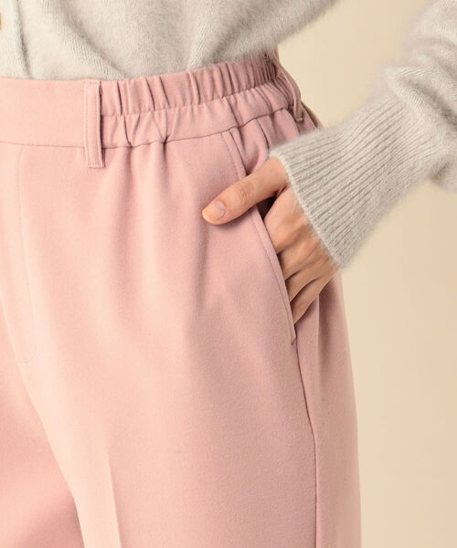 セール】ウォッシャブル微起毛イージースリムパンツ（その他