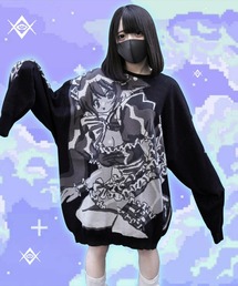 REFLEM（レフレム）の「REFLEM×DEATH NOTE ダメージニットソー
