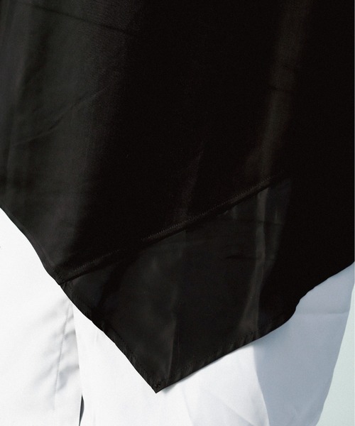 rovtski(ロフトスキー)の「ボリュームネックアシメカットソー(Tシャツ/カットソー・レディース・ブラック・FREE)」の16枚目の写真