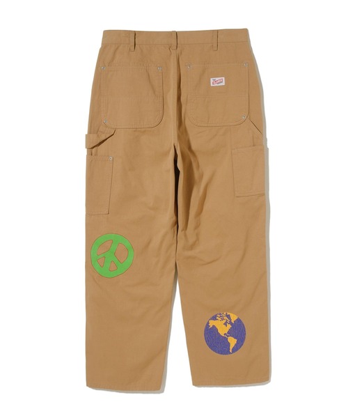 XLARGE（エクストララージ）の「DAISY DOUBLE KNEE WORK PANTS（その他パンツ・メンズ・ブラック/カーキ・30inch/32inch/34inch/36inch）」の6枚目の写真
