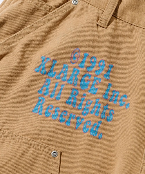 XLARGE（エクストララージ）の「DAISY DOUBLE KNEE WORK PANTS（その他パンツ・メンズ・ブラック/カーキ・30inch/32inch/34inch/36inch）」の8枚目の写真