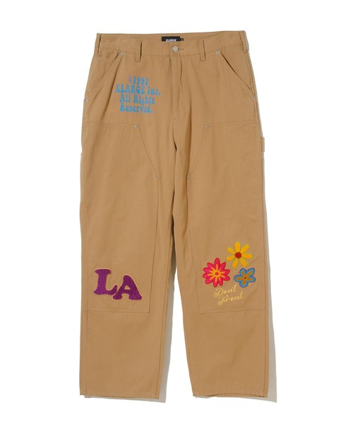 XLARGE（エクストララージ）の「DAISY DOUBLE KNEE WORK PANTS（その他パンツ・メンズ・ブラック/カーキ・30inch/32inch/34inch/36inch）」の18枚目の写真