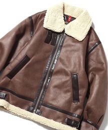 ALPHA INDUSTRIES/アルファインダストリーズ B-3 FAKE MOUTON フライトジャケット